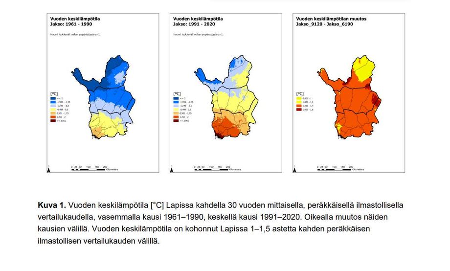 Karu raportti Lapista Ilmatieteen laitokselta Karu raportti Lapista Ilmatieteen laitokselta